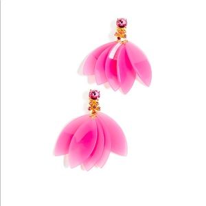 Oscar de la Renta clip on earrings